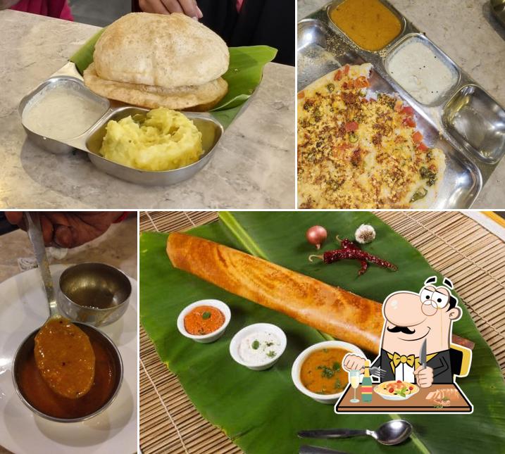 Food at Udipi srinivasa restaurant
