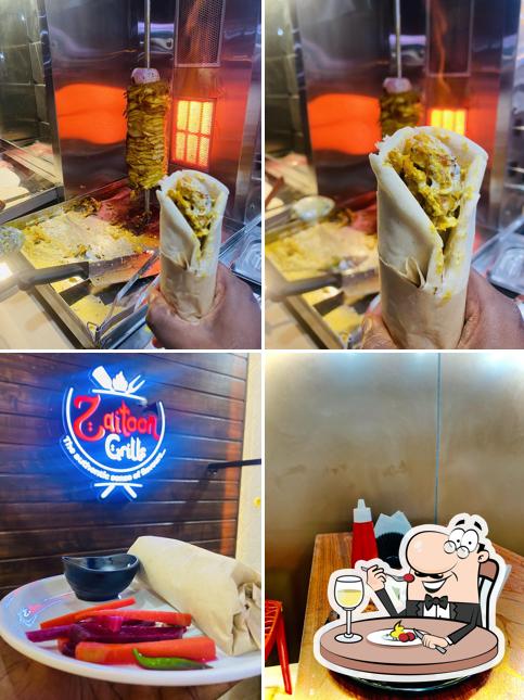 Food at Zaitoon Grills Bijapur - The Best Authentic Shawarma & Chinese Fast Food