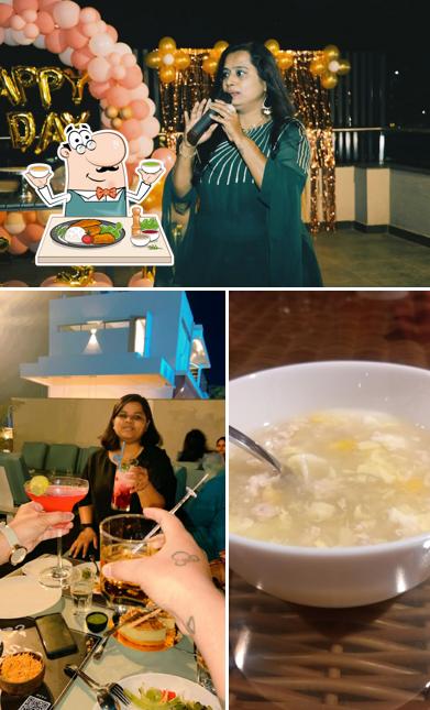 Food at Celesto Restaurant Bar Café