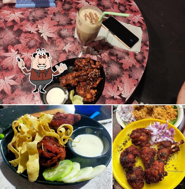 Food at Hangout Cafe