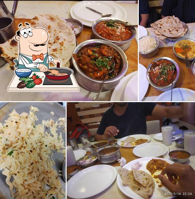 Chicken curry at Meera Restaurant