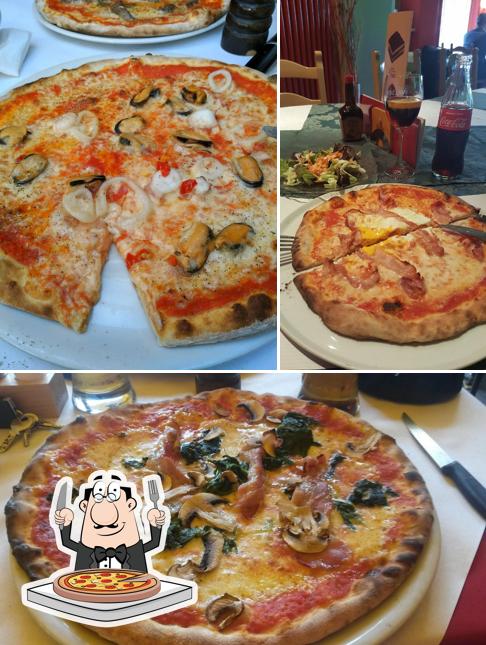 A Pizzeria Pomodoro, puoi assaggiare una bella pizza