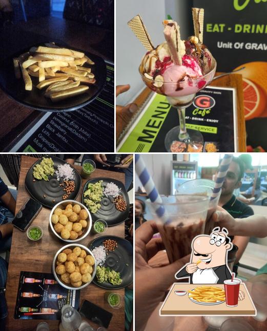 French fries at G CAFE