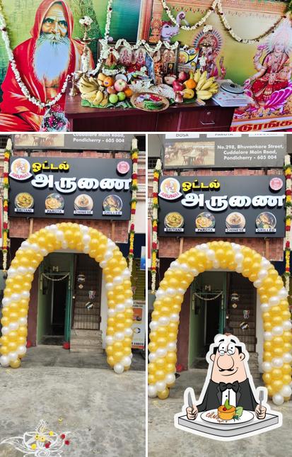 Food at Hotel Arunai