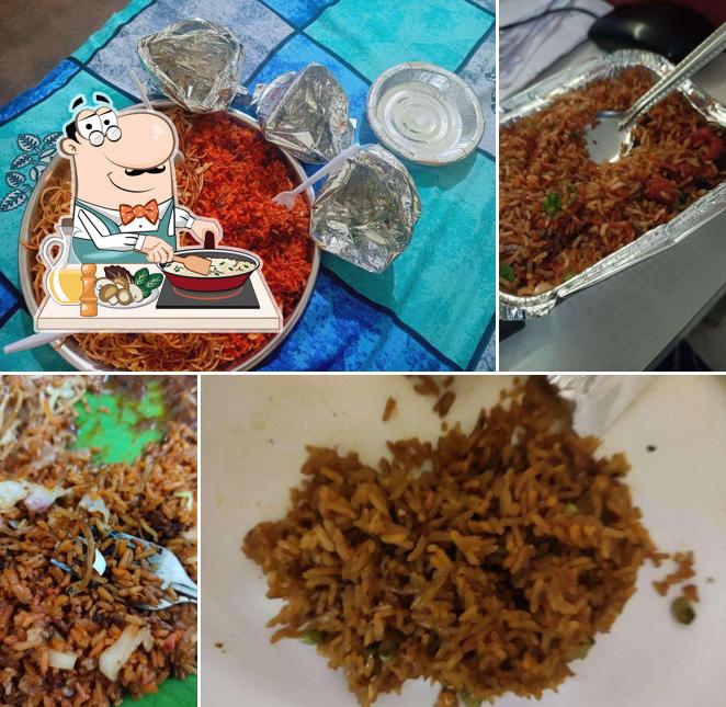 Fried rice at Roll n Roll Fast Foods