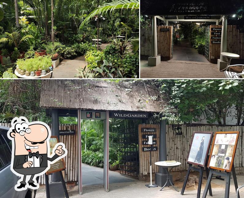 The exterior of Wild Gardencafe