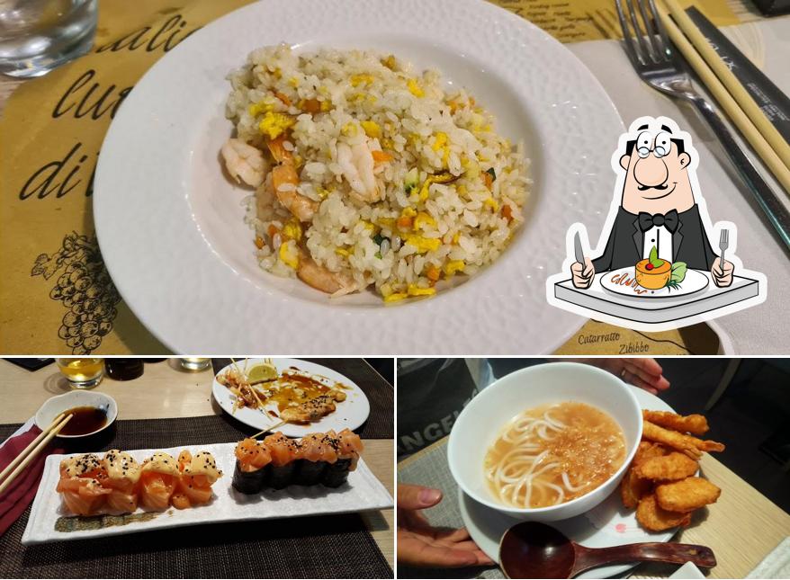 Cibo al Sushi bar GINZA