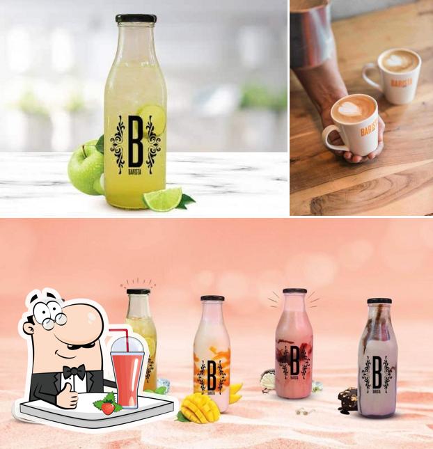 Barista offers a number of beverages