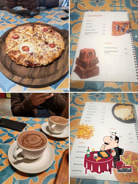 Waffles at Café Club