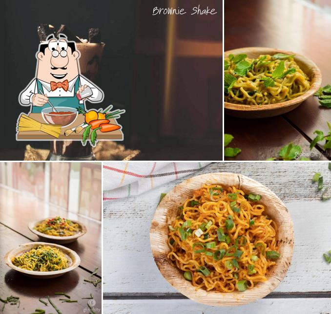 Spaghetti bolognese at Maggevala, Subhanpura