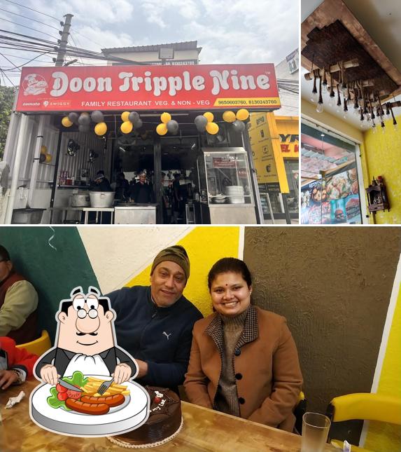 Food at Doon Tripple Nine Restaurant