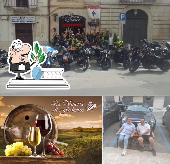 Gli esterni di Enoteca La Vineria di Federico