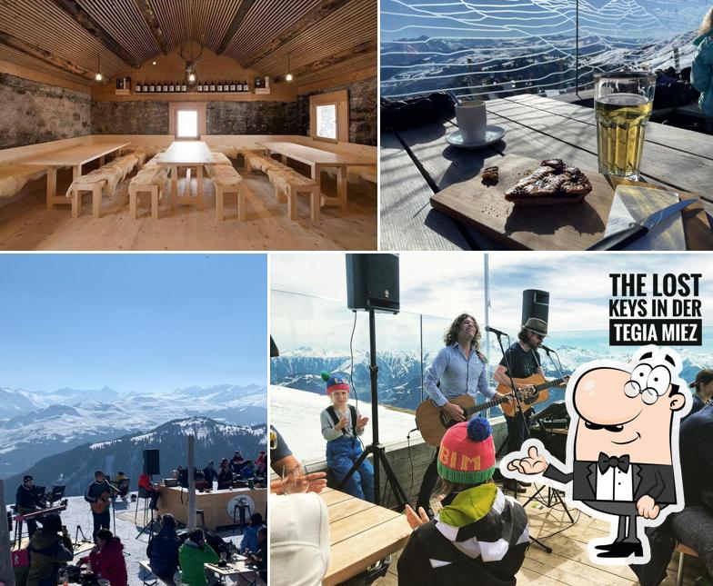 Gli interni di Tegia Miez