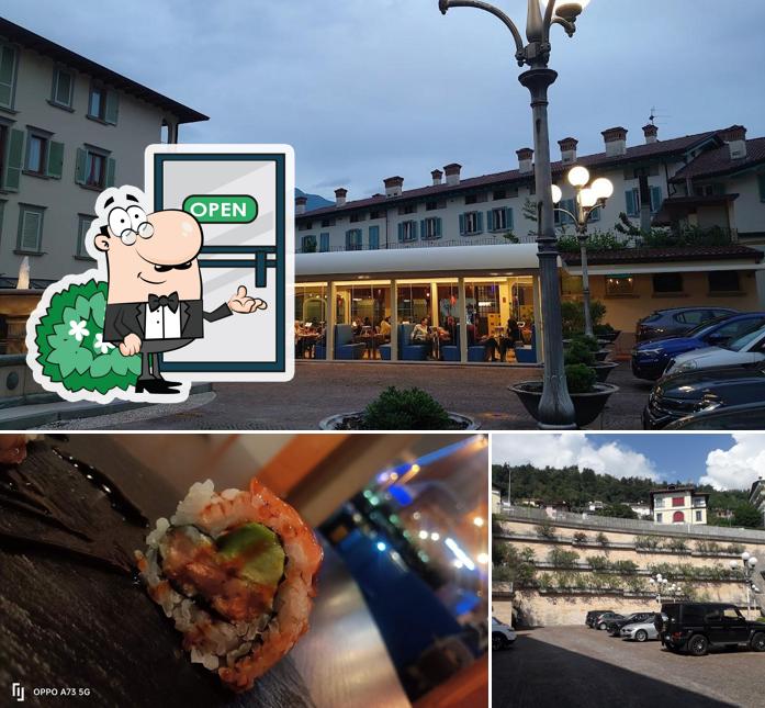 La immagine della esterno e sushi di Yang Sushi