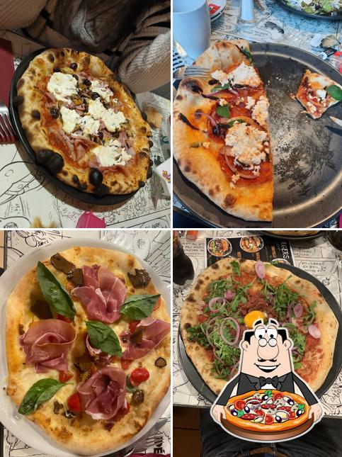 A La Roma, puoi prenderti una bella pizza