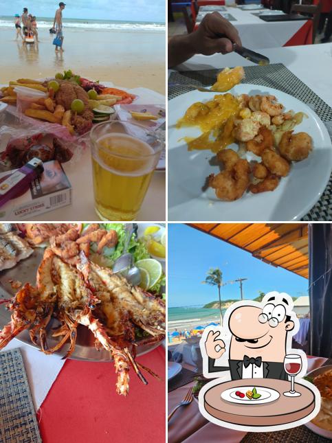 Comida em Barraca do Caranguejo