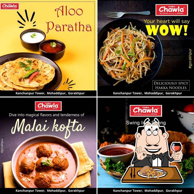 Order pizza at Chawla Dillivala Gorakhpur