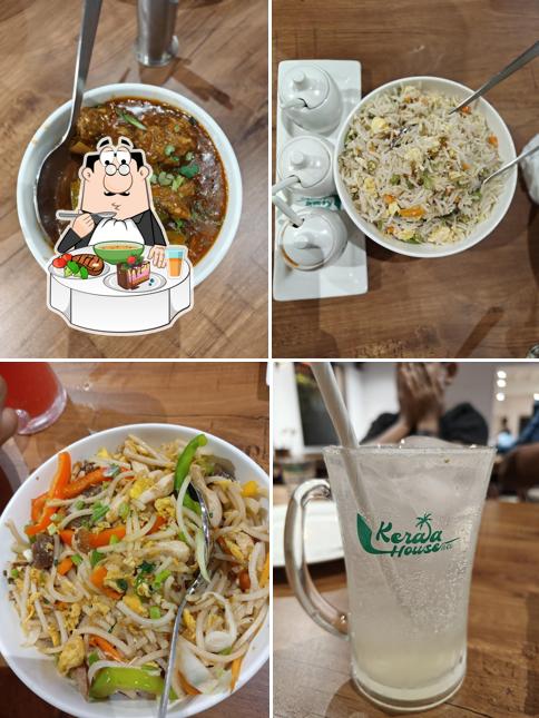 Hot and sour soup at Kerala House & Co