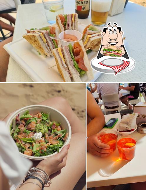 Club sandwich al Loredana Beach Bar