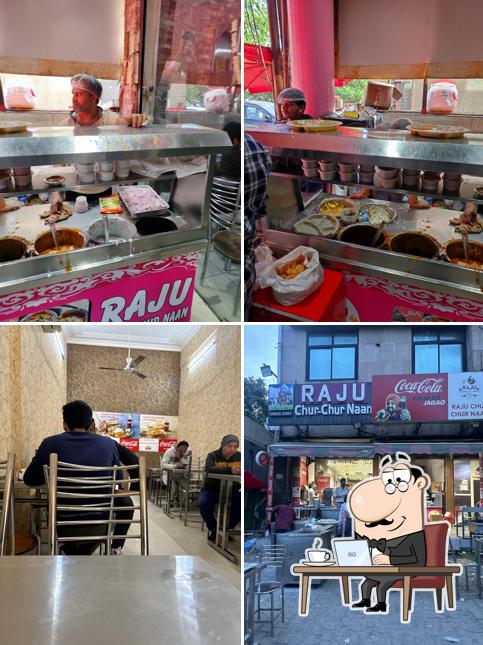 The interior of Raju Chur Chur Naan