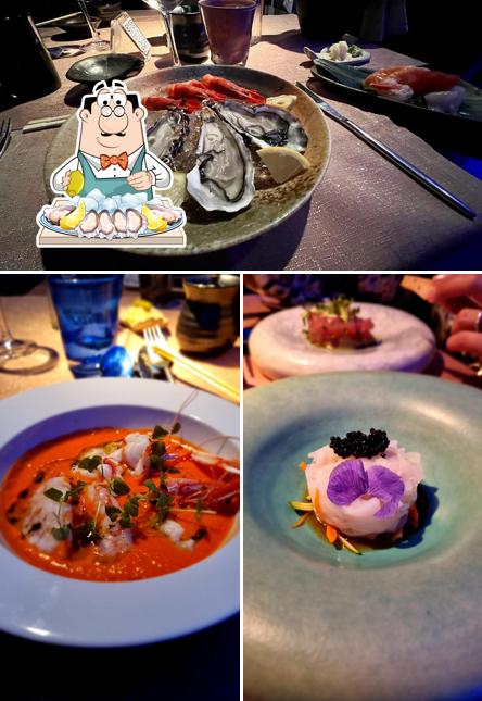 Ostriche al YU restaurant