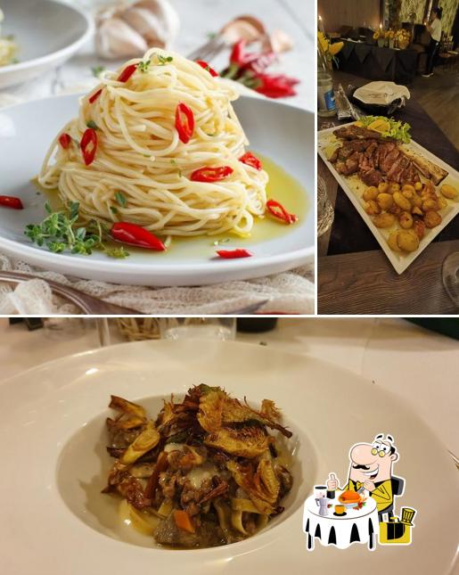 Cibo al Trattoria Merlo