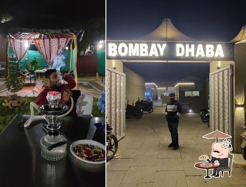 Enjoy the view outside Bombay Dhaba