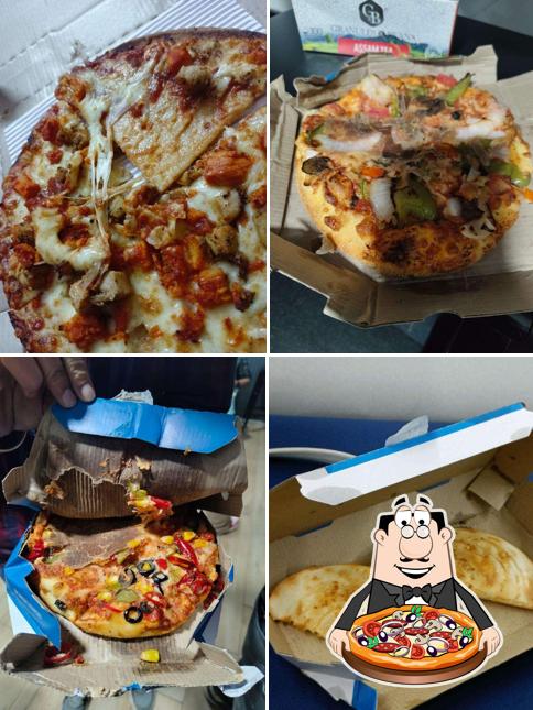 Order different kinds of pizza