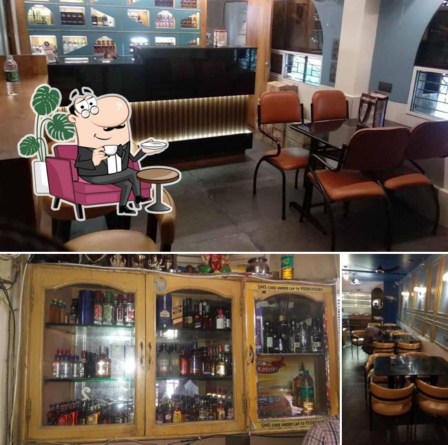 The interior of Hotel Raj Plaza