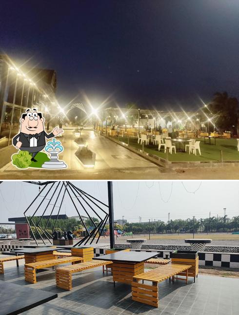 The exterior of JFM - Jetpur Food Mall