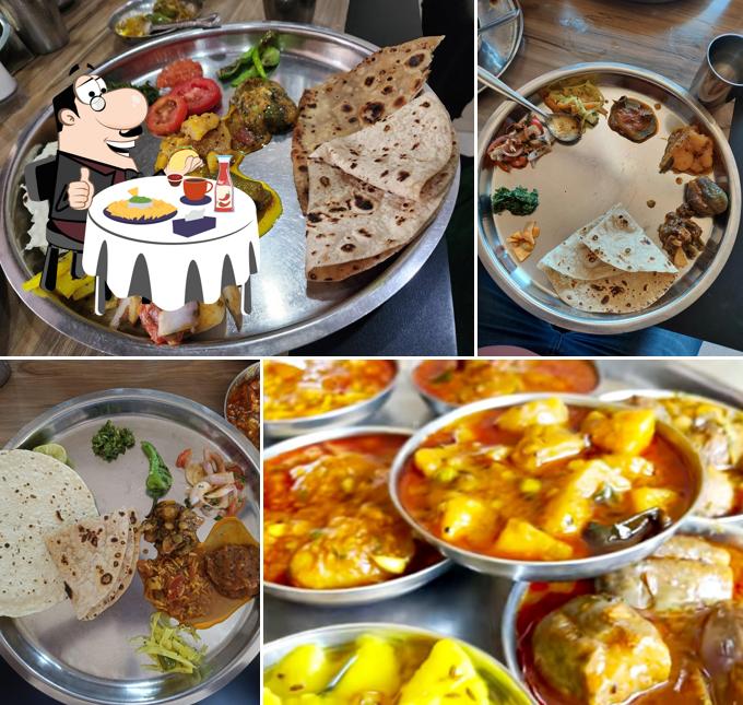 Cheese plate at Manohar Parotha House