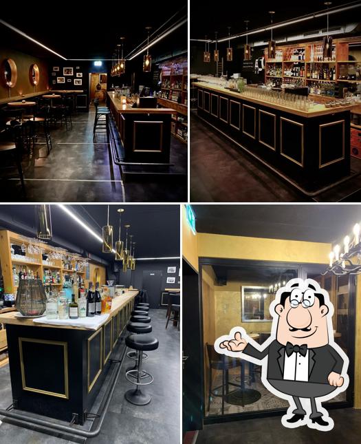 Gli interni di U2 Bar