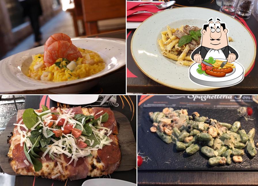 Cibo al Spaghetteria Toni