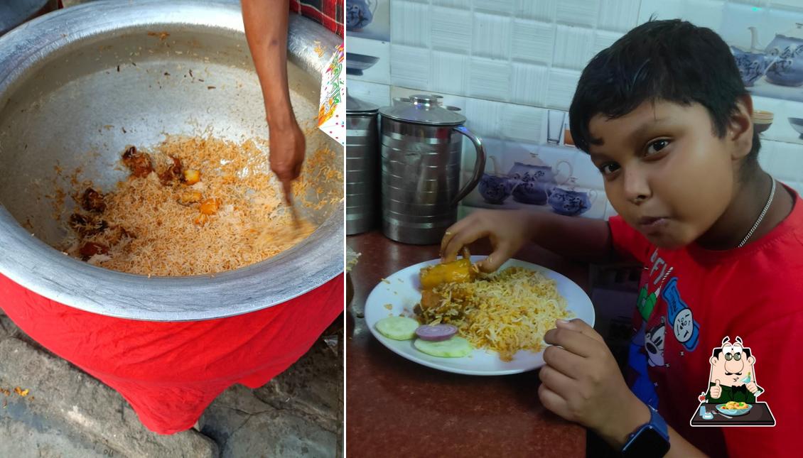 Food at Ashirbad Biriyani