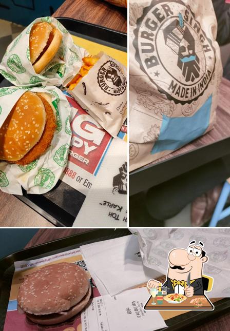 Food at Burger Singh