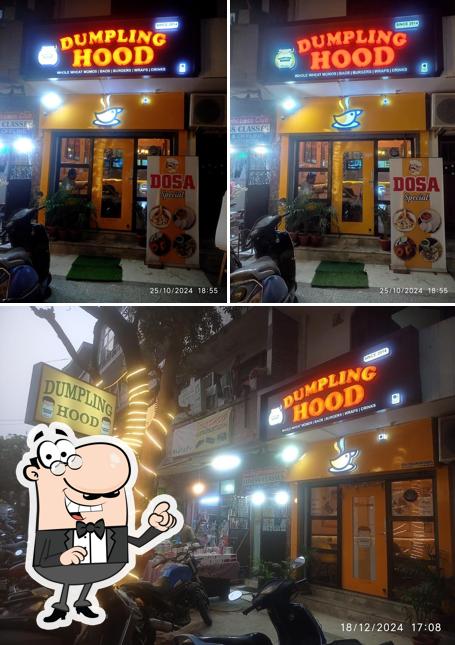 The exterior of Dumpling Hood