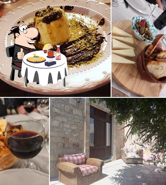 Piatto di formaggi al Il Tenimento