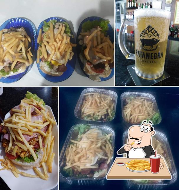 Batata frita em Pizzaria do Gerson