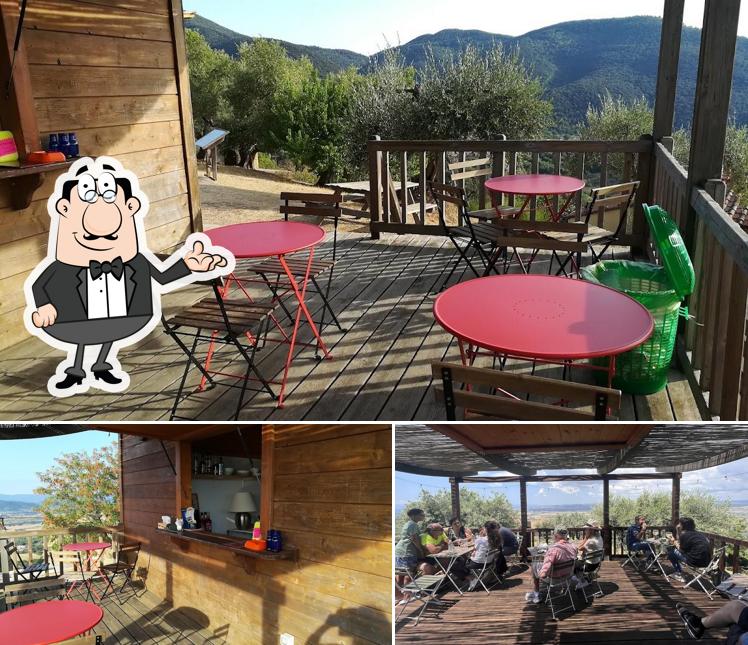 Gli interni di Nanni Chiosco Belvedere