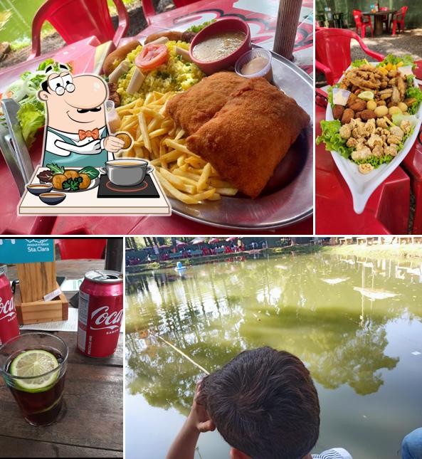 Falafels em Pesque & Pague Santa Clara