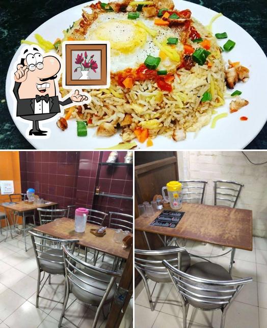 Indian Chinese Fusion is distinguished by interior and food