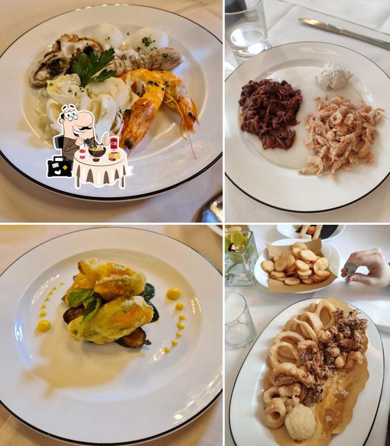 Cibo al Ristorante Busatto specialità di pesce a Treviso dal 1919