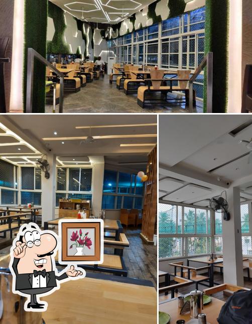 The interior of SR Cafe