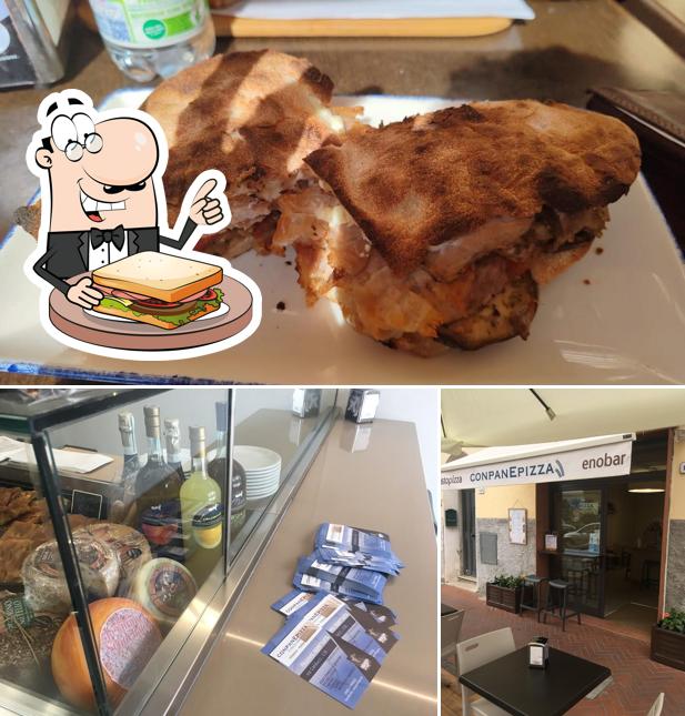 Toast al formaggio al conpanEpizza