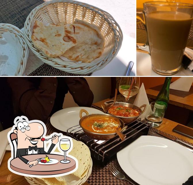 La immagine della cibo e birra di Taj Restaurant Bern