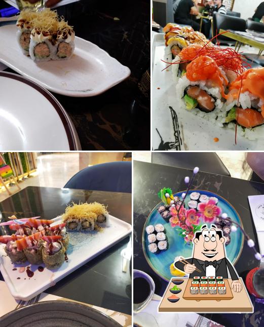 Ordina le varie opzioni di sushi