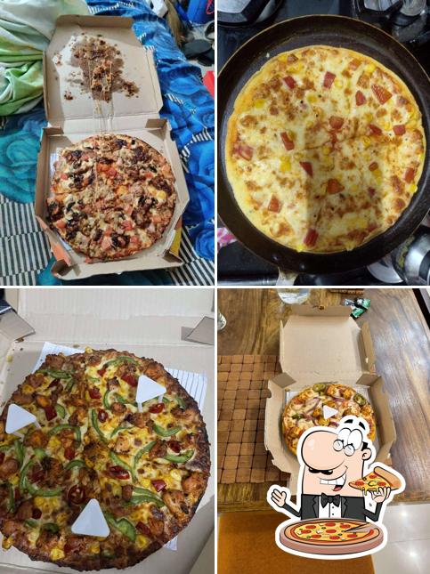 Order various kinds of pizza