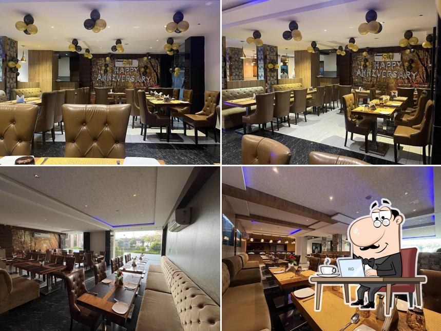 The interior of Namaste Restaurant - Opp. Prem Mandir, Vrindavan