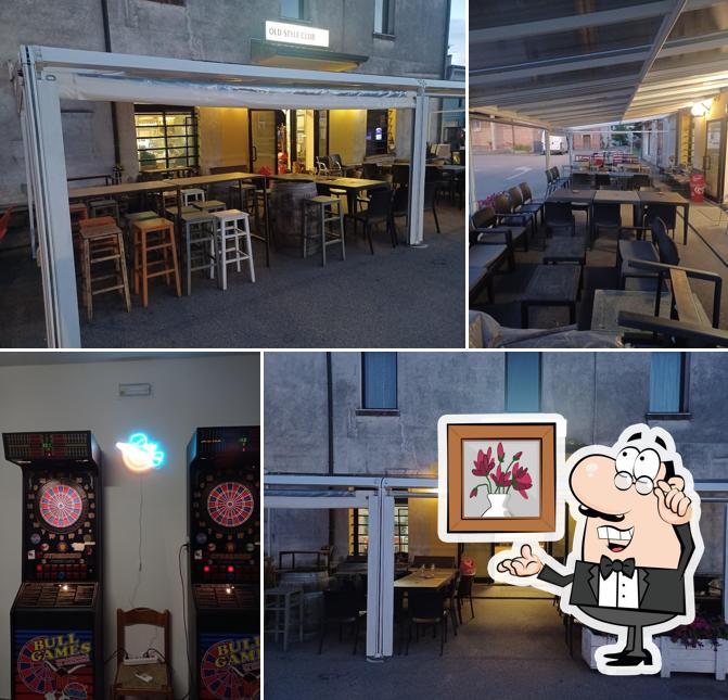 Gli interni di Old Style Club