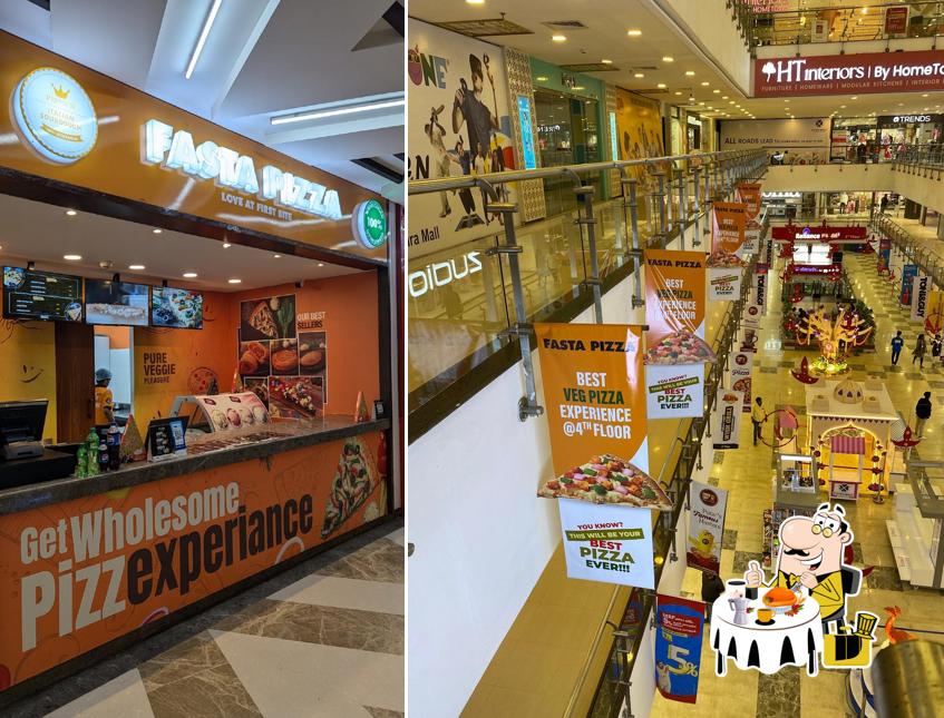 Food at Fasta Pizza - - Vivira Mall